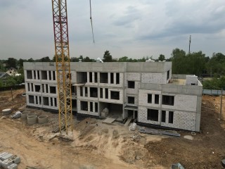 В новом детском саду в Поварово приступили к отделке помещений