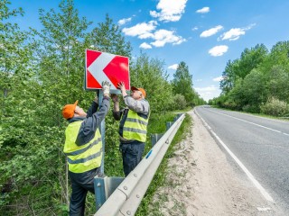 Новые дорожные знаки установили в Подмосковье