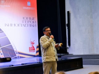 Егор Кончаловский раскрыл секреты фильмов о войне школьниками Ленинского округа