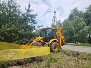 В Липицах заменят 300 метров водопроводных труб на центральной улице
