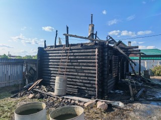 Пожары в банях обошлись без пострадавших