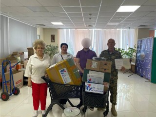 Очередной гуманитарный груз из Реутова отправили на фронт