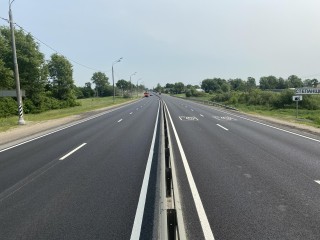 Участок трассы М-5 «Урал» в Подмосковье получил усиленное покрытие