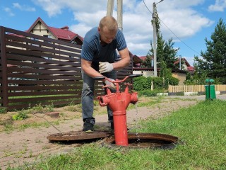 На шести улицах Клина промоют водопровод
