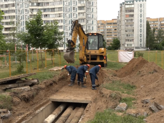 В Дубне укладывают новые трубы теплосетей с датчиками аварийных утечек