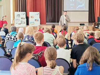 Интерактив в честь столетия «Артека» провели ногинские школьники