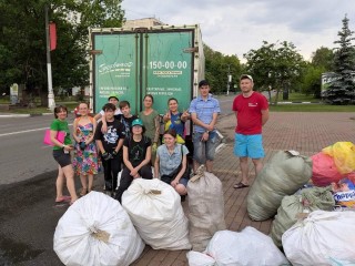 В Раменском на экоакции 250 горожан собрали порядка 100 мешков вторсырья