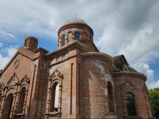 Позолоченный купол нового храма в Лобне будет заметен даже с самолета