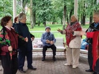 Валерий Илларионов и хор «Напев» подарили концерт жителям Павловского Посада