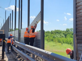 Шумозащитные экраны установят на Ярославском шоссе в Кощейкове