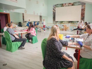 Около 50 жителей Сергиева Посада округа сдали кровь на акции «Протяни руку жизни»