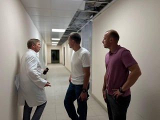 Ремонт в медико-санитарной части № 154 Красноармейска проверили депутаты округа Пушкинский