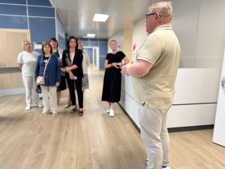 В Котельниках сотрудникам городских предприятий показали новую современную поликлинику