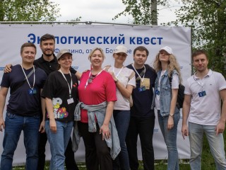 Во Фрязине очистили озеро Большое ко Дню эколога