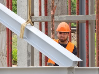 Фасадные работы начались в новом детском саду микрорайона «Новые Котельники»