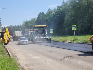 Ремонт дороги на Институтском проспекте завершится уже на этой неделе