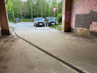 В Зарайске реализовали систему для отвода воды из дворов