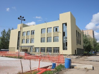 Пристройка к школе и ФОК откроются в микрорайоне Гагарина в 2026 году