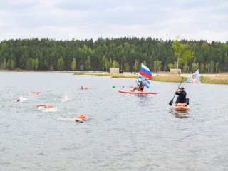 Первые соревнования на сапах прошли на лыткаринском карьере