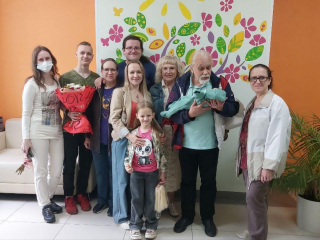 В Видновском перинатальном центре врачи больше 100 дней выхаживали девочку с весом 690 г