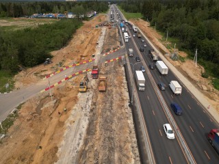 Реконструкция участка трассы М-8 в Пушкинском округе завершится в 2027 году