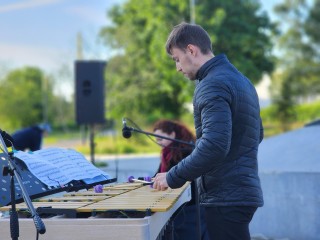 В Черноголовке прошел концерт столичных музыкантов на воздухе