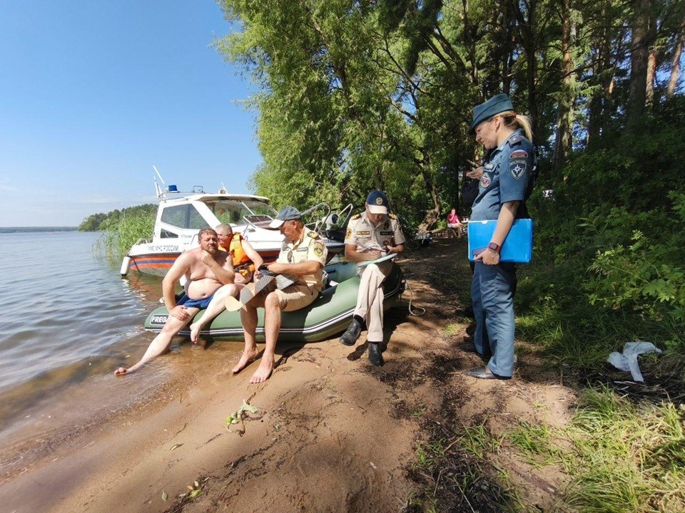 В Солнечногорске провели профилактический рейд на Истринском водохранилище