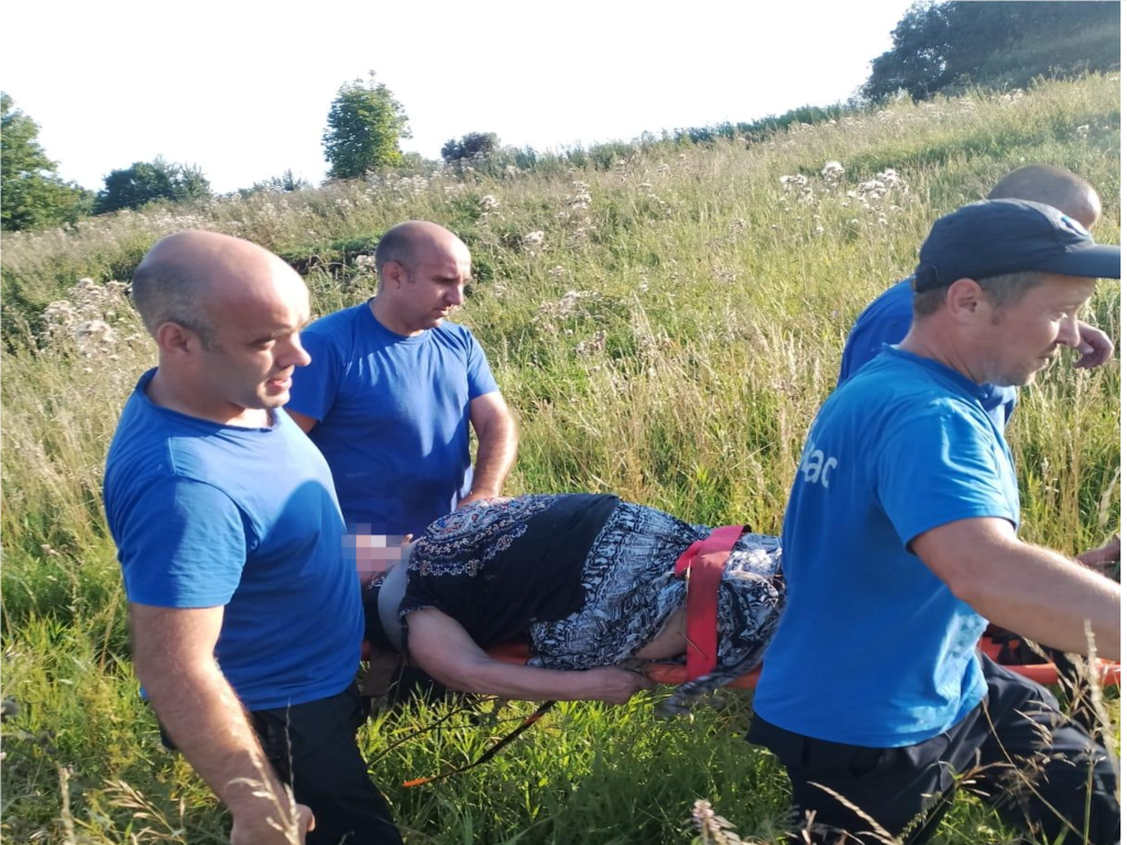 В Зарайске спасатели нашли потерявшуюся в лесу 90-летнюю женщину