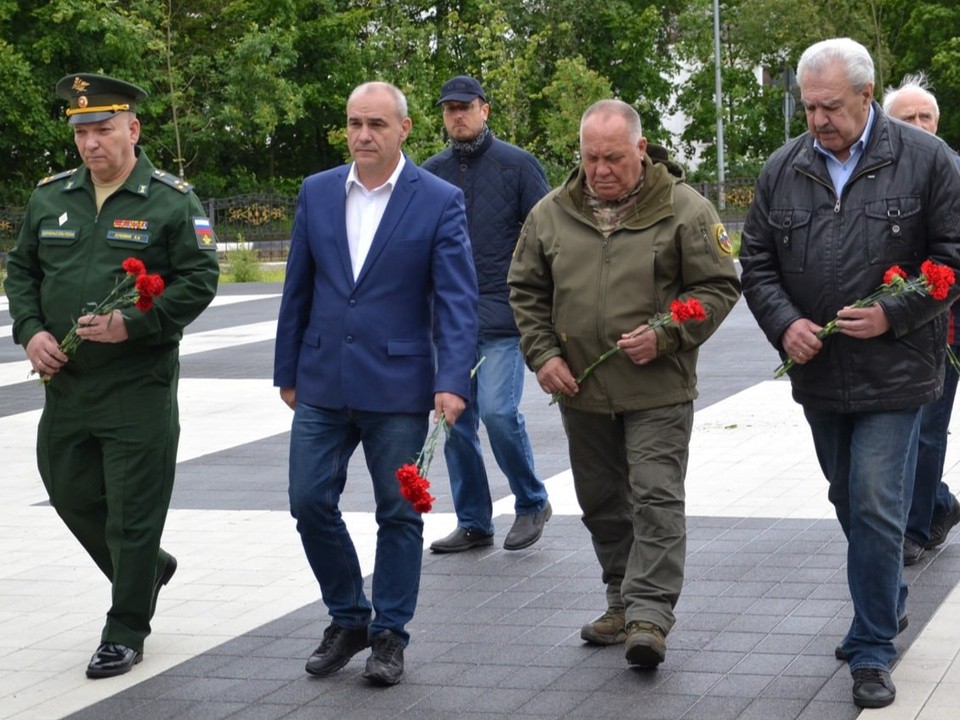 В Краснознаменске почтили память погибших в боевых действиях