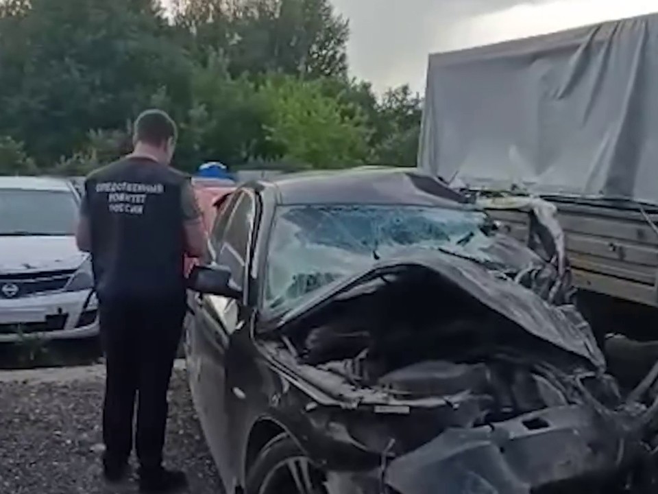 Следователи завершили работу на месте смертельного ДТП в Зарайске