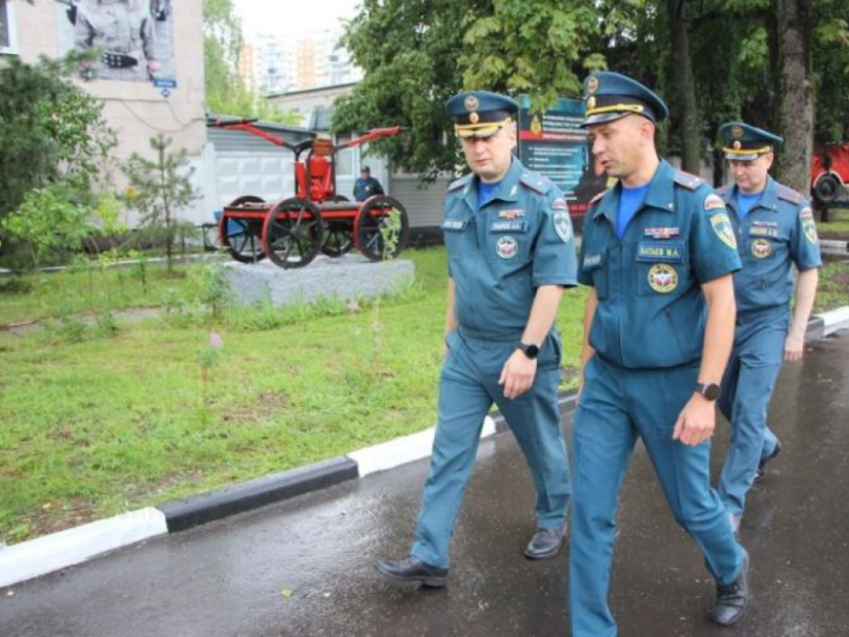 В Люберцах обсудили вопросы пожарной безопасности с главой МЧС Подмосковья
