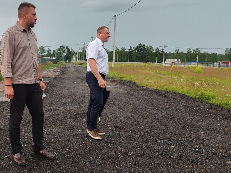 В Черноголовке ремонтируют дороги, которые ведут к участкам для многодетных семей
