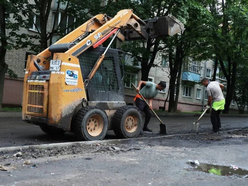 Тротуар вдоль улицы Ильича восстановят после укладки всего дорожного покрытия