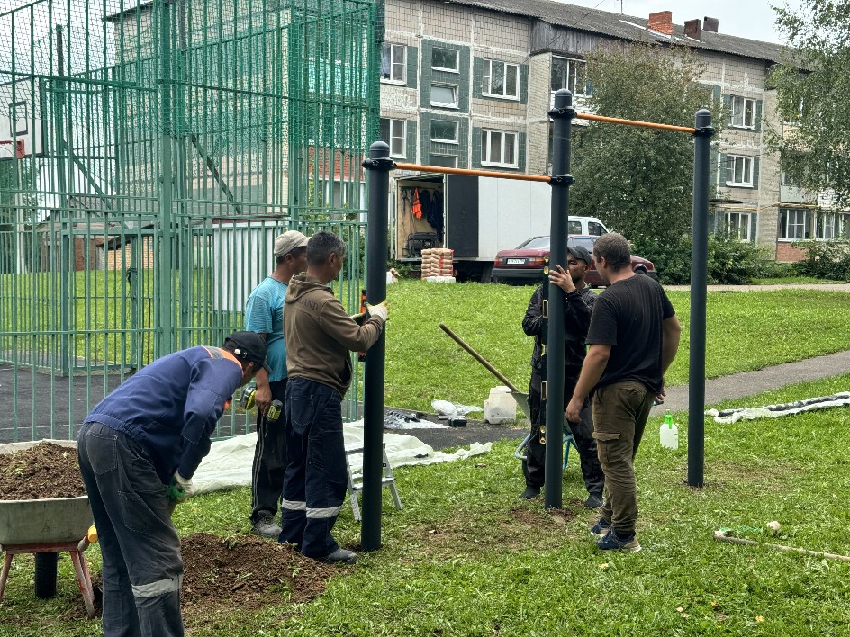 Спортивные площадки проинспектировали в Подмосковье