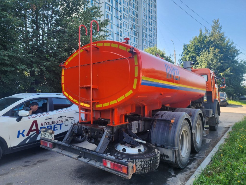 В Серпухове организовали подвоз технической воды