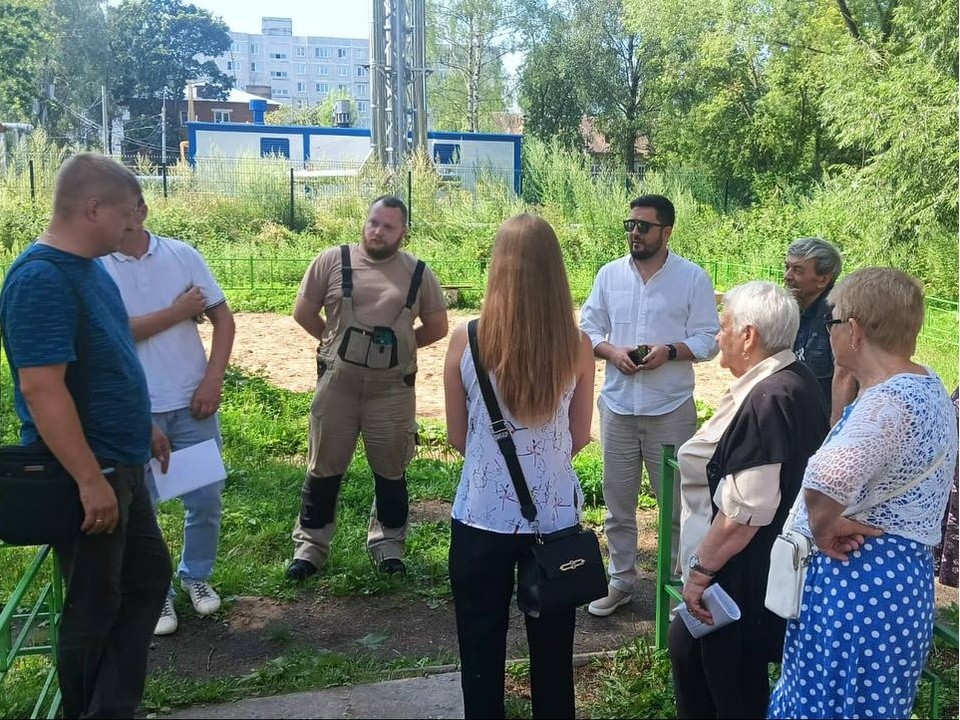 В Орехово-Зуеве на улице Красина установят детскую игровую площадку