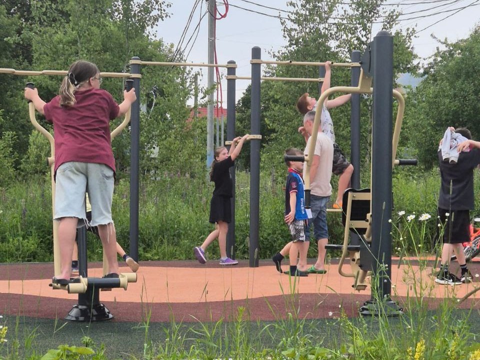 Современную спортплощадку установили в Лызлове