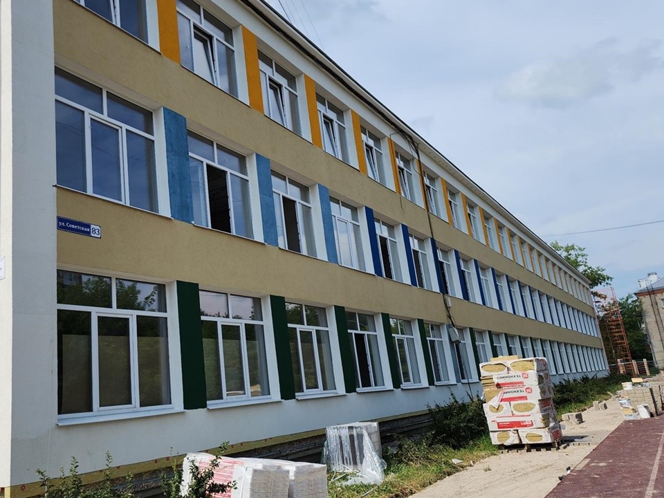 В школе №9 завершают монтаж инженерных коммуникаций