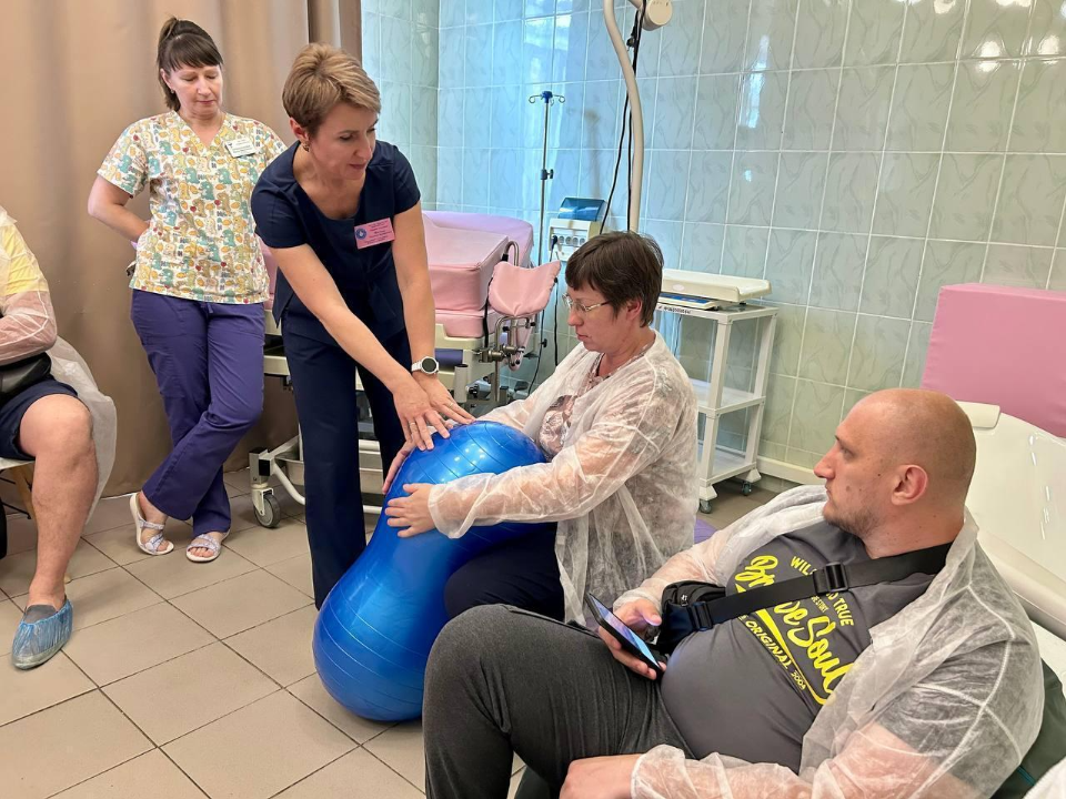 Подольский роддом проведет мастер-класс по партнерским родам