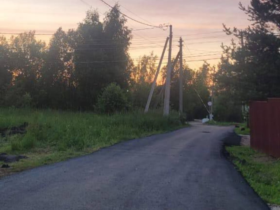 В Нестерове отремонтировали дорогу на одной из улиц