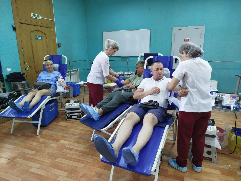 Более 110 жителей Электростали приняли участие в донорской акции