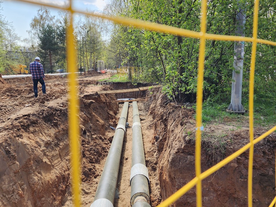 Масштабное обновление теплосетей началось в Зеленом городке