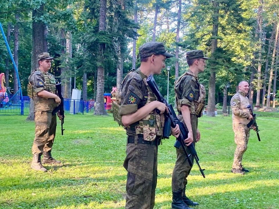 Дети из Рузы стали участниками турнира по военно-патриотической подготовке