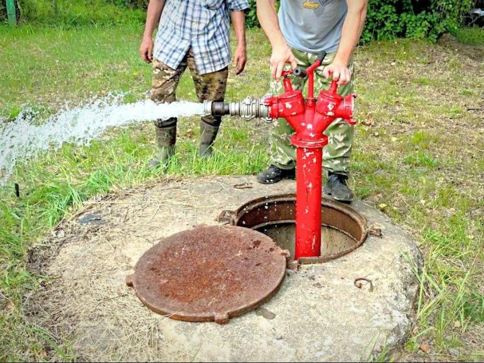 Шатурский водоканал обновил пожарные гидранты