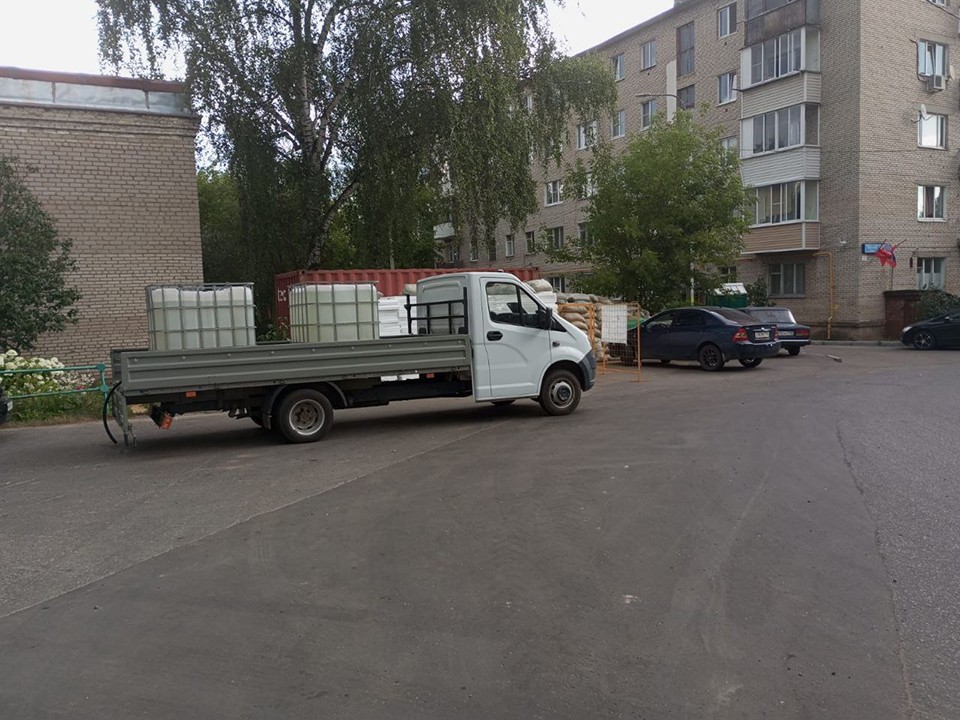 В Корпусах организовали подвоз воды на время технических работ