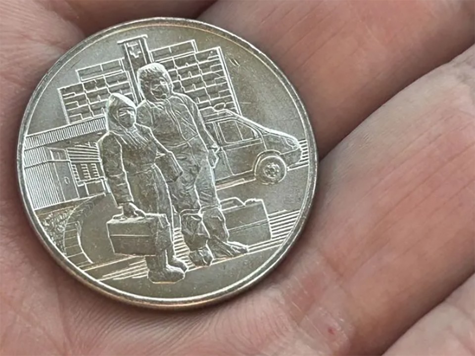 В Лосино-Петровском продают памятную монету о подвиге медиков за ₽100 тысяч
