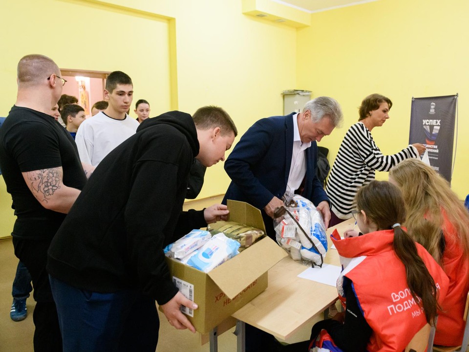 Лыткаринцы собрали полтонны гумпомощи для участников СВО