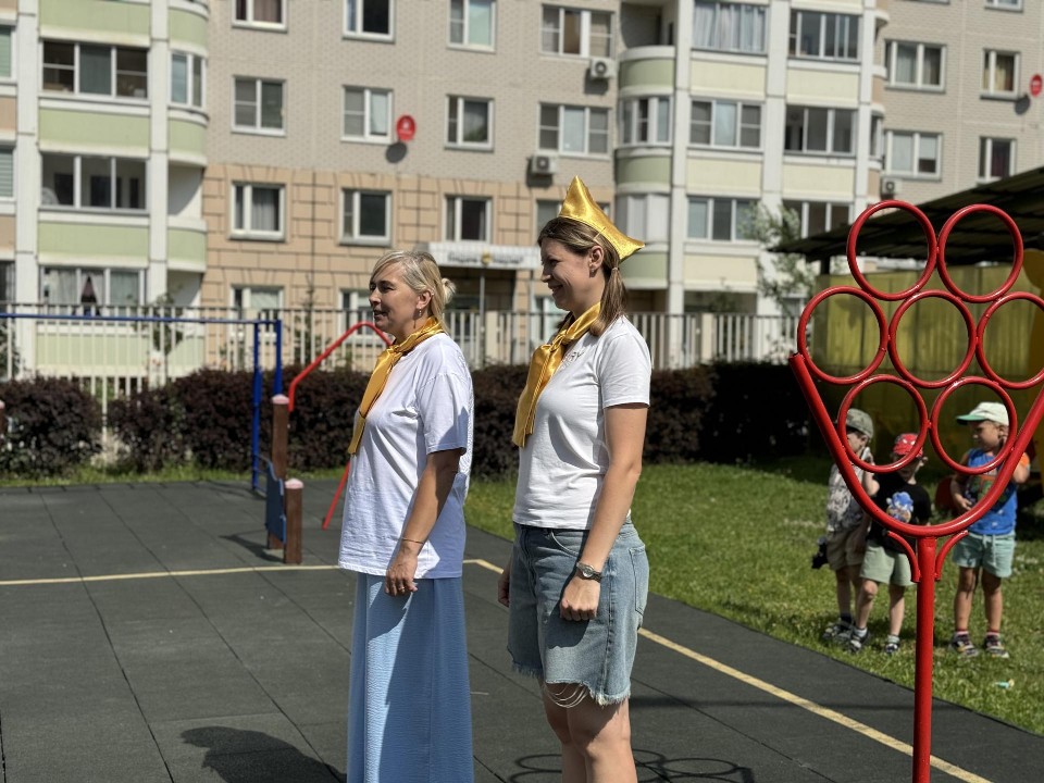 В Видновском детском саду «Золотой ключик» открылась вторая смена лагеря
