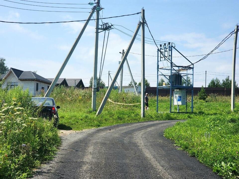 В Пущине заасфальтировали дороги к участкам многодетных семей