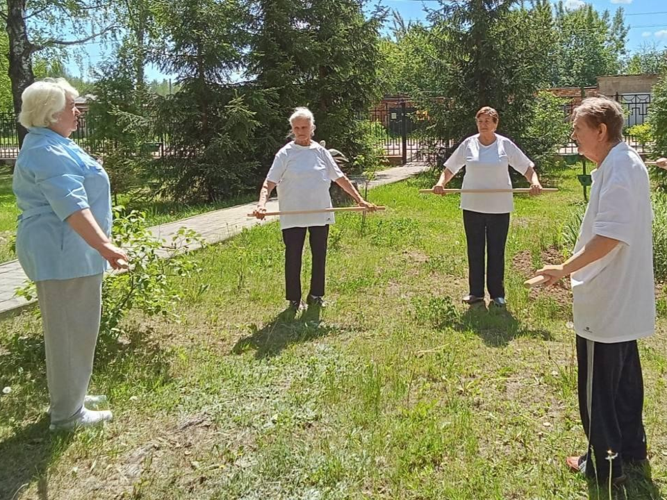 Пенсионеры Воскресенска активно занялись спортом